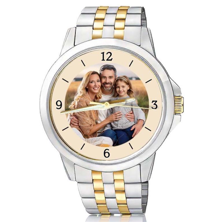 personalisierte Armbanduhr für Herren - Citizen Herrenarmbanduhr in Bicolor Zifferblattvariante 03
