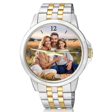 personalisierte Armbanduhr für Herren - Citizen Herrenarmbanduhr in Bicolor Zifferblattvariante 05