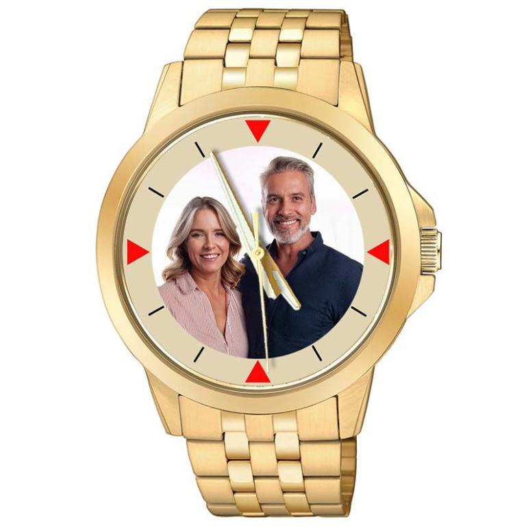 personalisierte Armbanduhr für Herren - Citizen Herrenarmbanduhr in Gold Zifferblattvariante 01