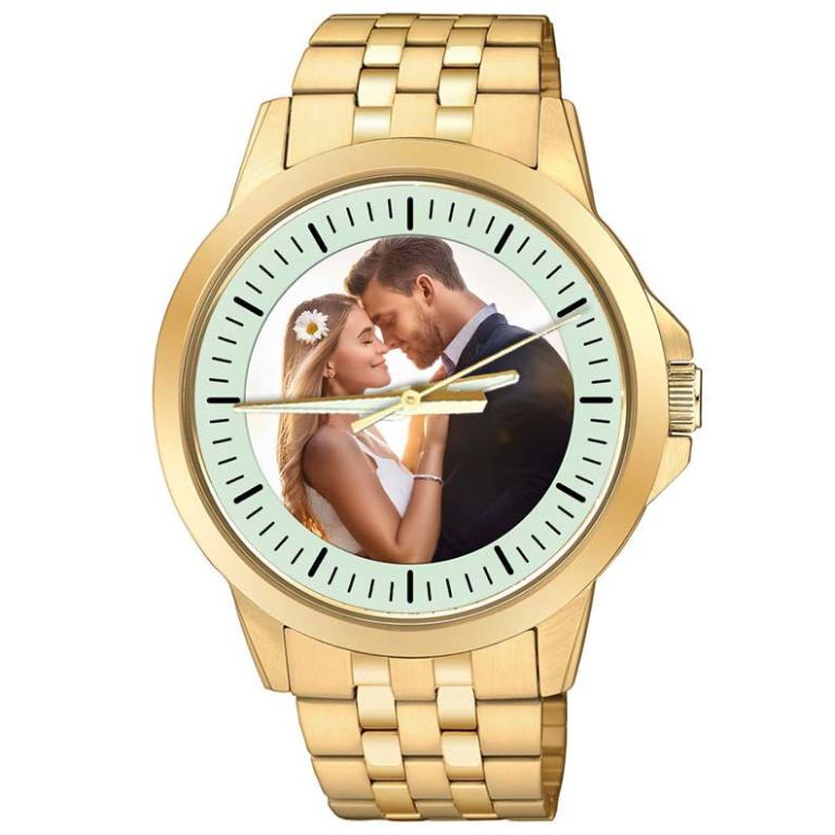 personalisierte Armbanduhr für Herren - Citizen Herrenarmbanduhr in Gold Zifferblattvariante 02