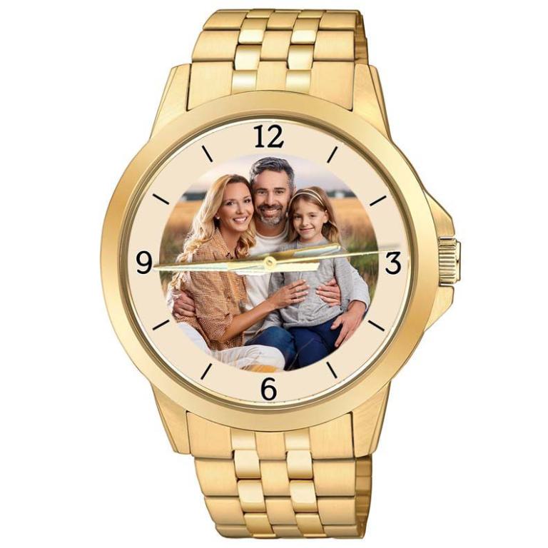 personalisierte Armbanduhr für Herren - Citizen Herrenarmbanduhr in Gold Zifferblattvariante 03