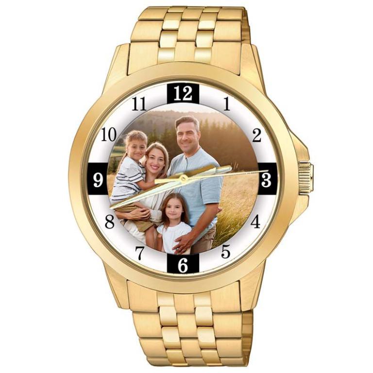 personalisierte Armbanduhr für Herren - Citizen Herrenarmbanduhr in Gold Zifferblattvariante 04