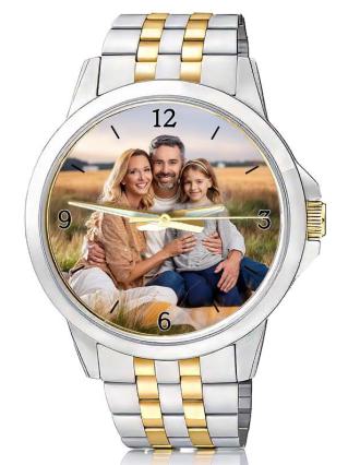 personalisierte Armbanduhr für Herren - Citizen Herrenarmbanduhr in Bicolor Zifferblattvariante 05