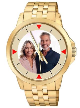 personalisierte Armbanduhr für Herren - Citizen Herrenarmbanduhr in Gold Zifferblattvariante 01