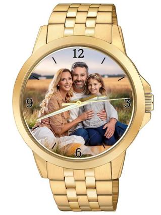 personalisierte Armbanduhr für Herren - Citizen Herrenarmbanduhr in Gold Zifferblattvariante 05