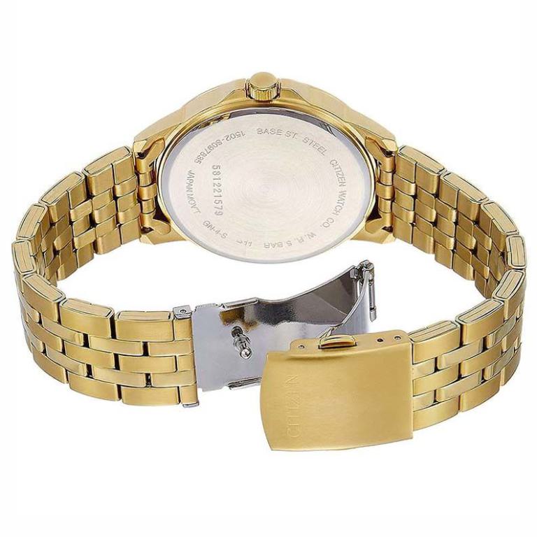 Fotouhr Citizen Herren Gold plattiert mit personalisiertem Zifferblatt