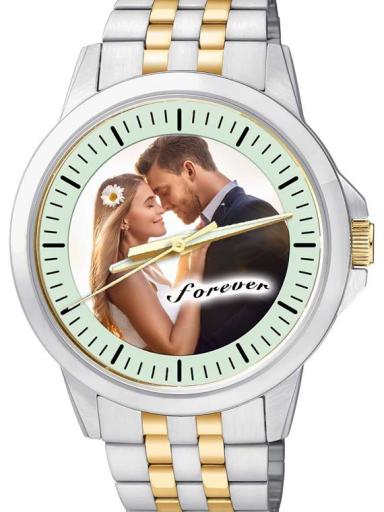 personalisierte Armbanduhr Citizen Herren Bicolor