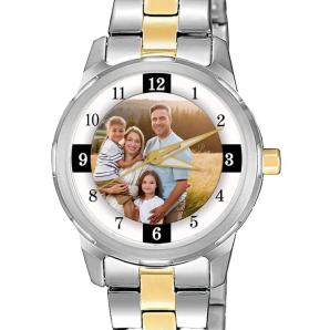 personalisierte Armbanduhr für Damen  - Citizen Damenarmbanduhr in Bicolor Zifferblattvariante 04