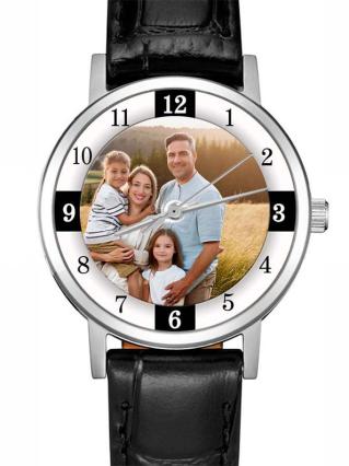 personalisierte Armbanduhr für Damen - Citizen Damenarmbanduhr mit Lederarmband Zifferblattvariante 04