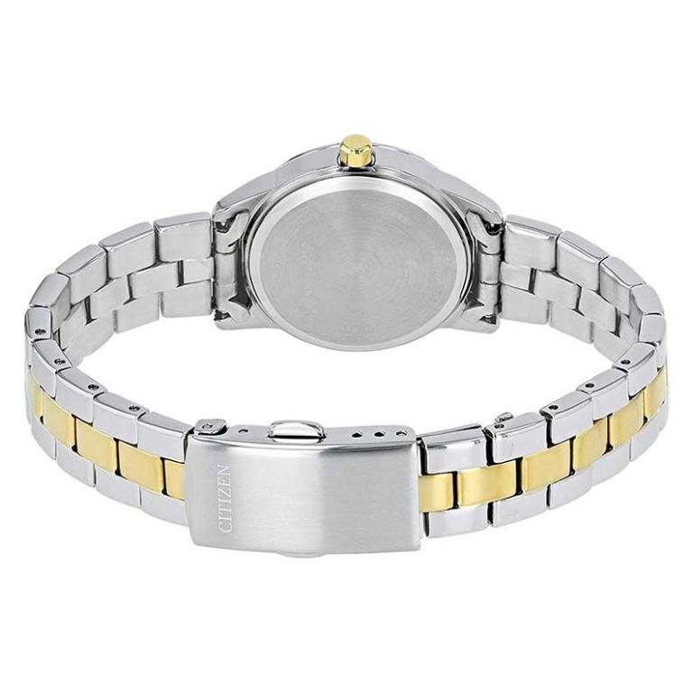 Fotouhr Citizen Damen in Bicolor mit personalisiertem Zifferblatt