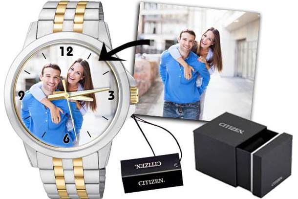 personalisierte Armbanduhr Citizen Bicolor Herren